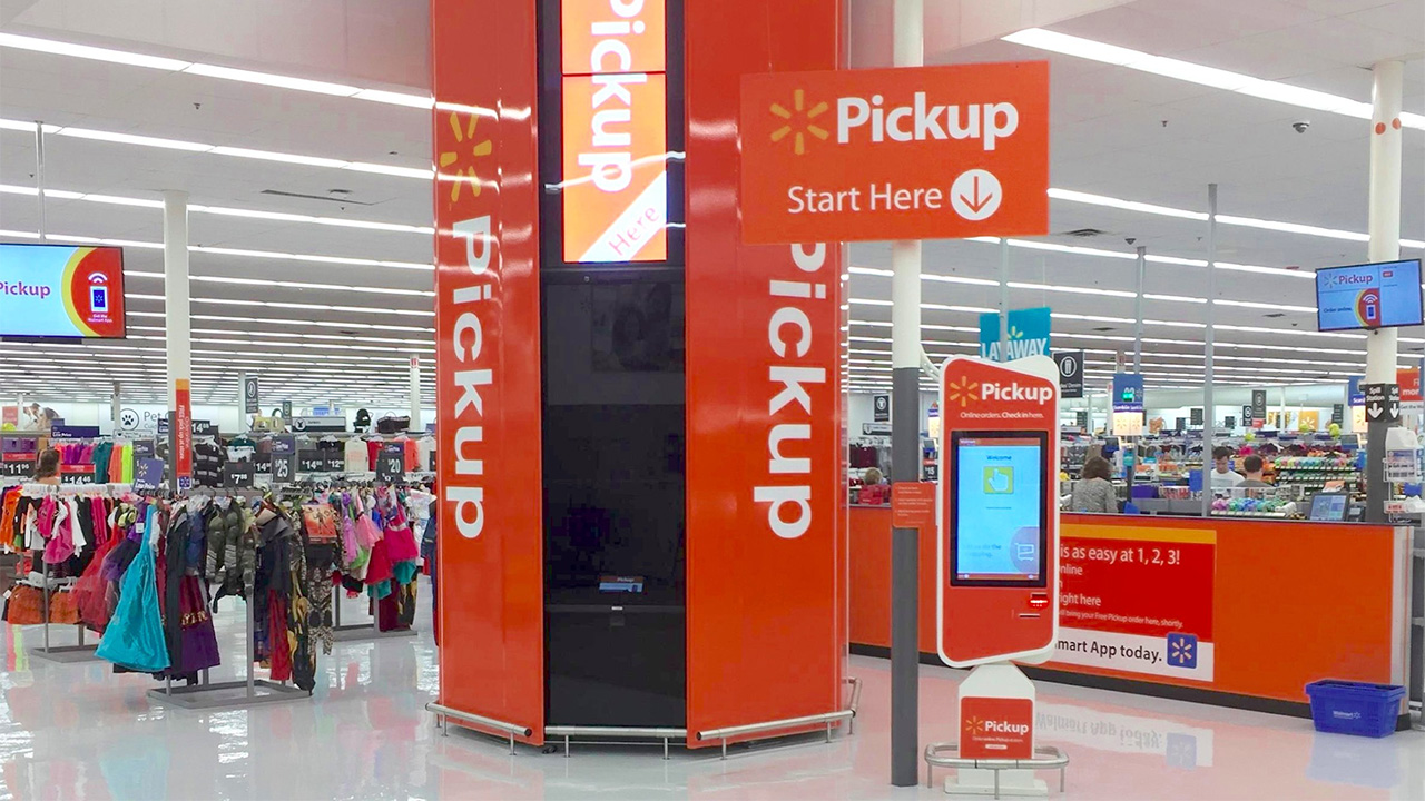 Blockchain Walmart Pickup Tower