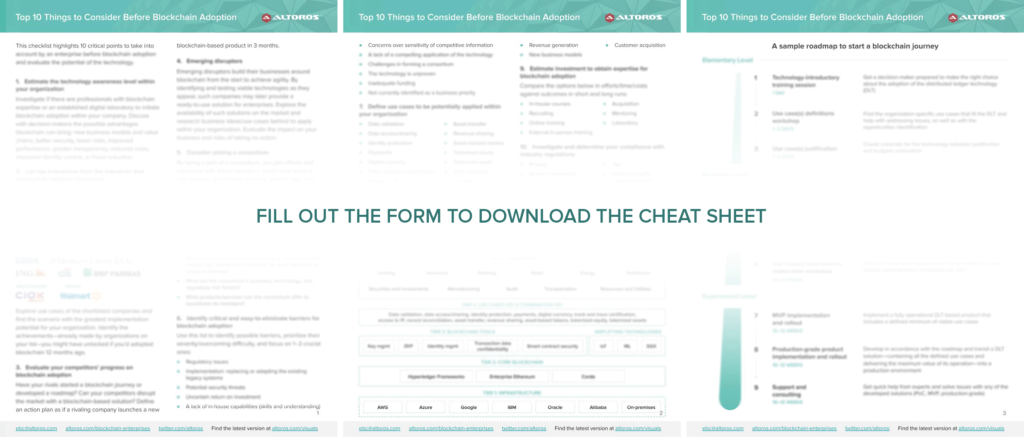 Top 10 Things to Consider Before Blockchain Adoption